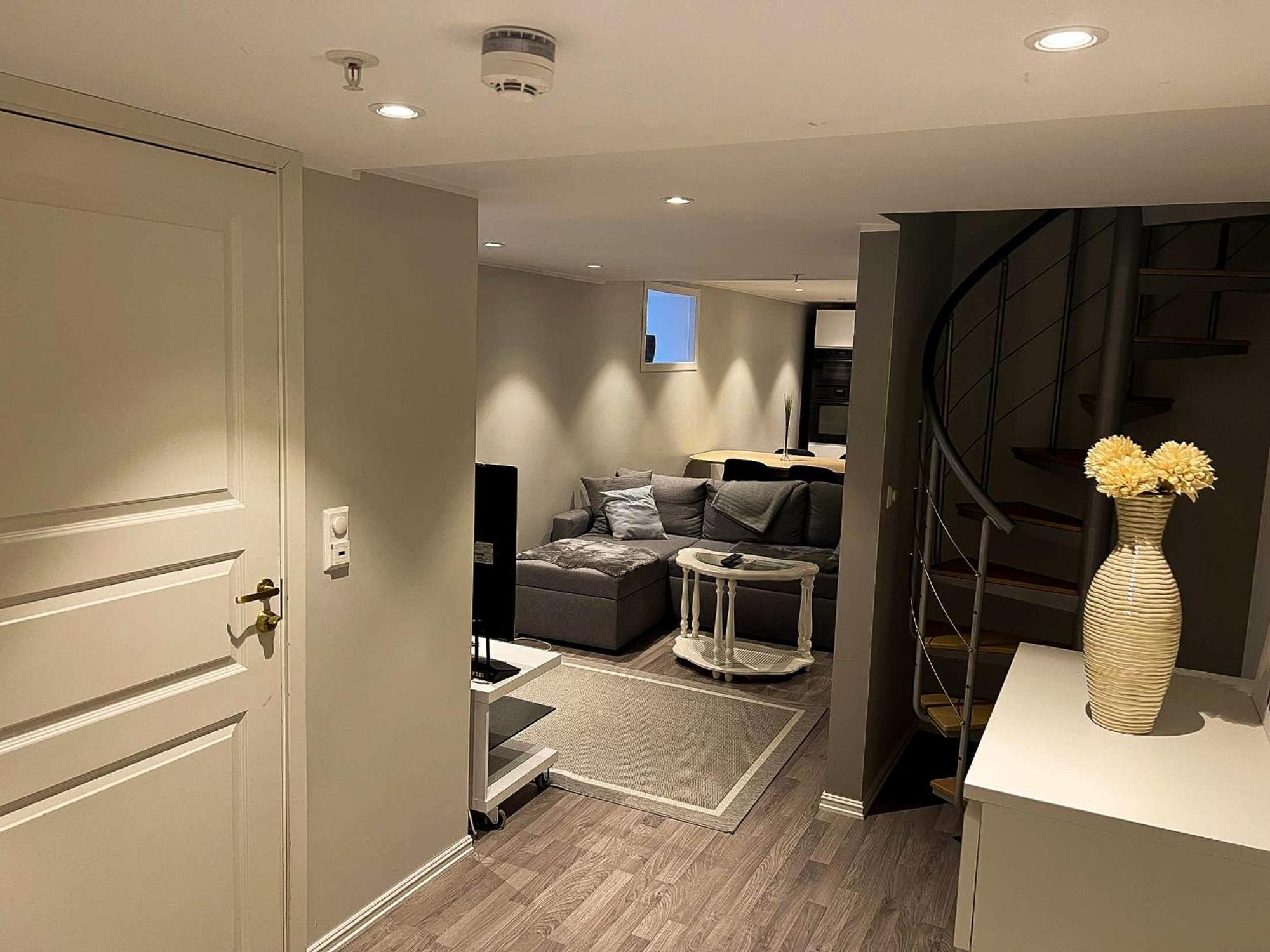 Modern Big 2 Bedroom Apartment Near Solsiden Тронхейм Экстерьер фото